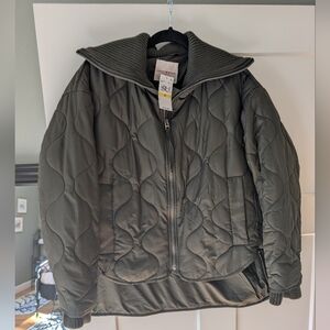 NWT LUCKY BRAND green jacket, sz  m